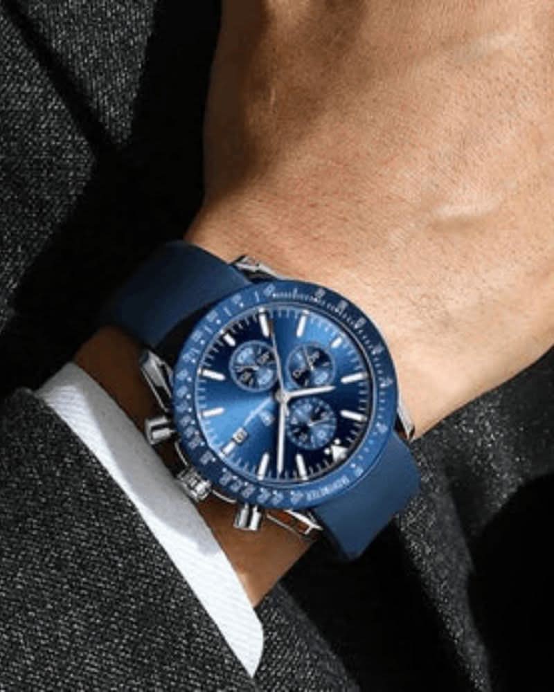 VINCCE STEEL WATCH 42MM