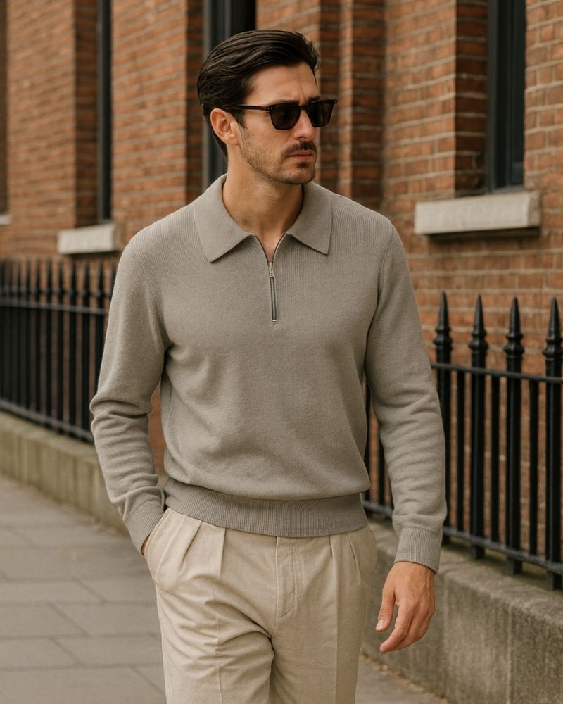 RASON ZIP-UP JUMPER