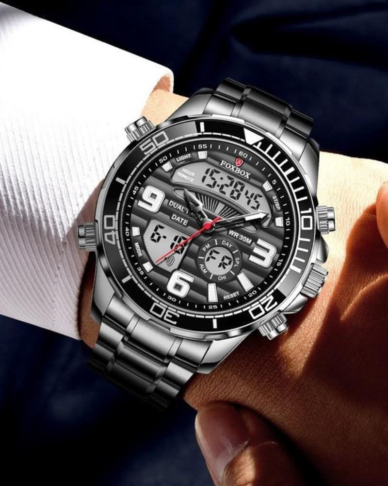 MURRAY STEEL WATCH 45MM