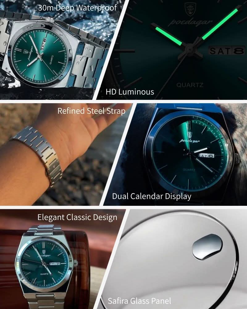 MARINE QUARTZ WATCH 41MM