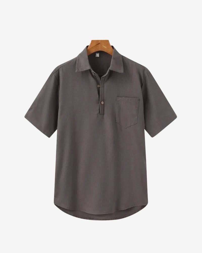 CASABLANCA LINEN POLO