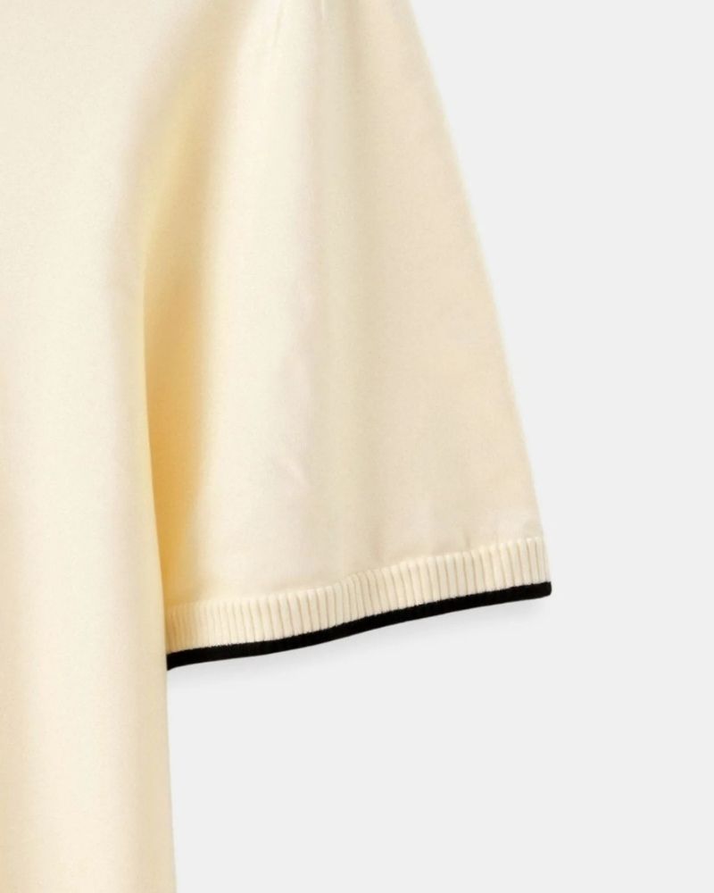 CONTRAST SLIM FITTED POLO