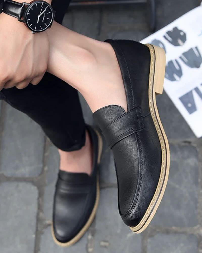LOAFERS LEATHER TARGET