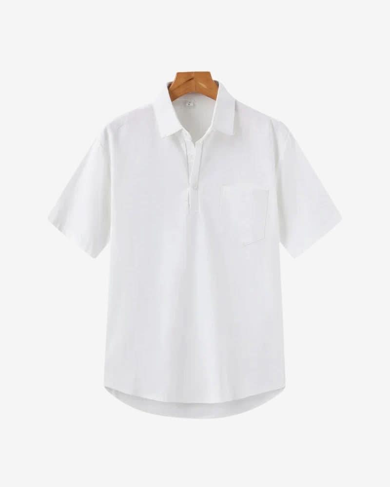 CASABLANCA LINEN POLO