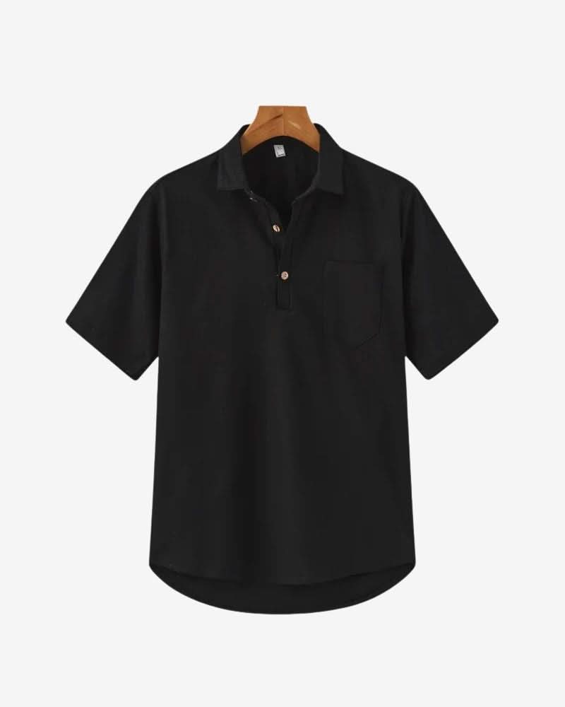 CASABLANCA LINEN POLO