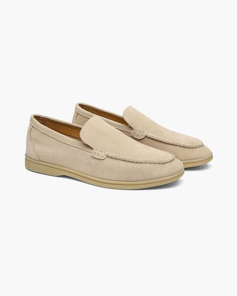 GEONWOO OLD MONEY SUEDE LOAFERS