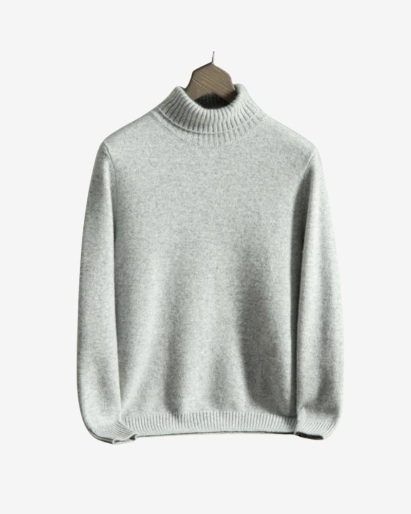 LUXURY CASHMERE TURTLENECK JUMPER