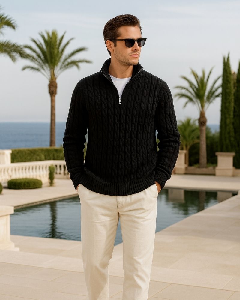 TAEBAEK ZIP-UP JUMPER