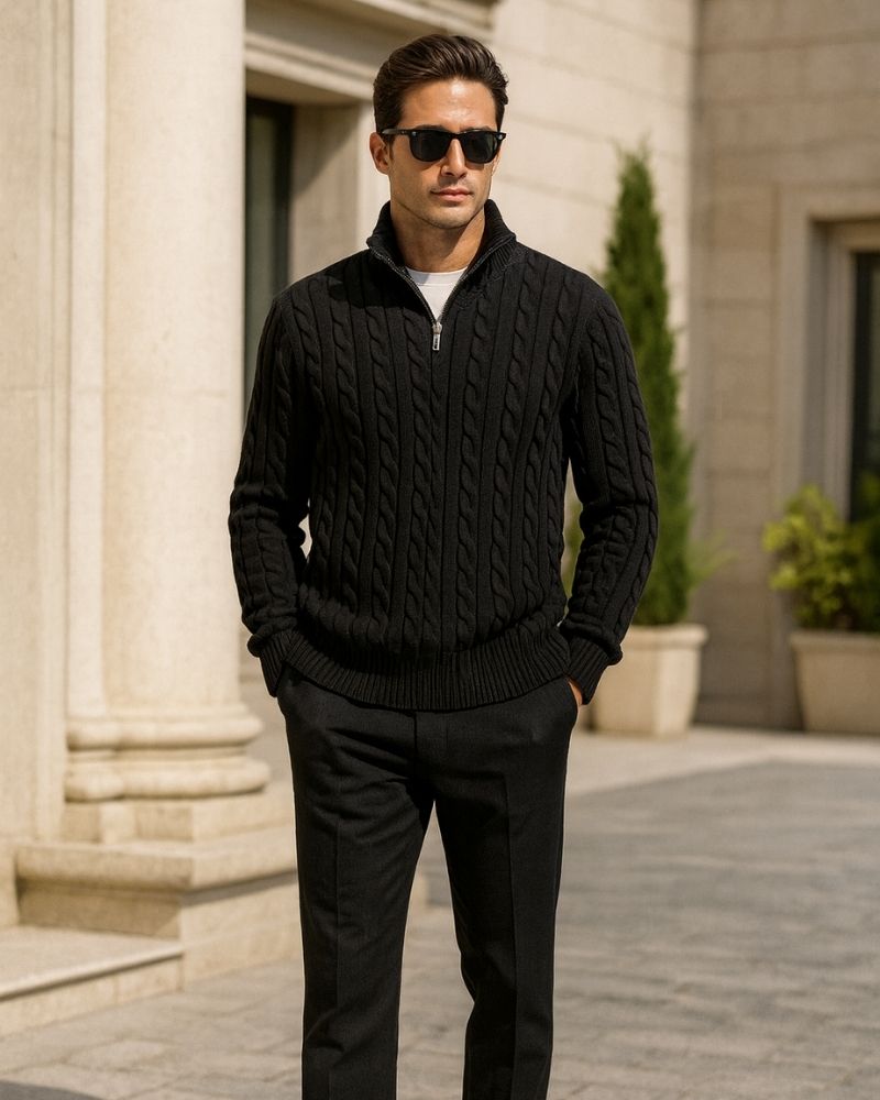 TAEBAEK ZIP-UP JUMPER