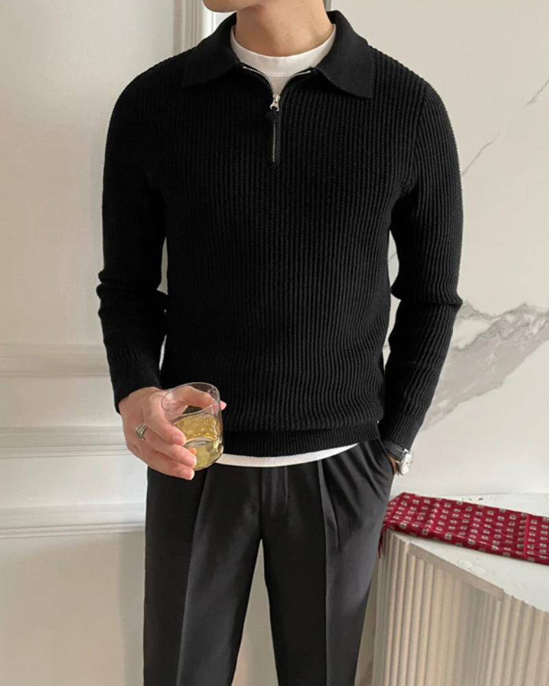 GONGJU ZIP-UP JUMPER