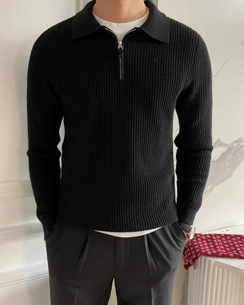 GONGJU ZIP-UP JUMPER