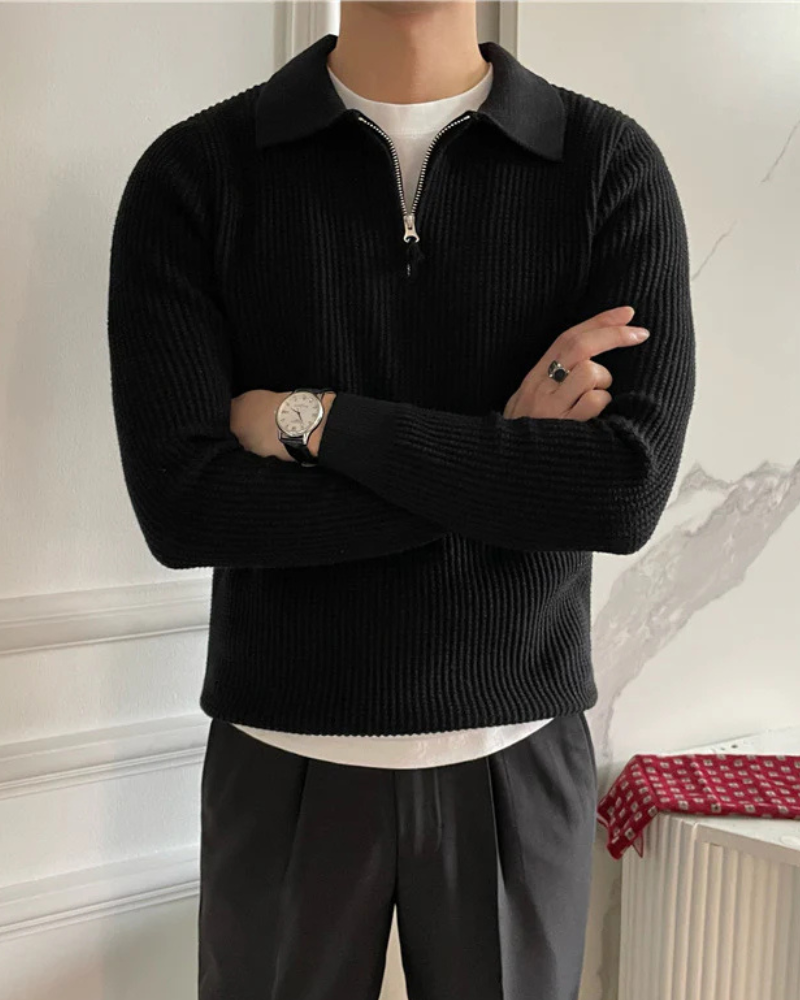GONGJU ZIP-UP JUMPER