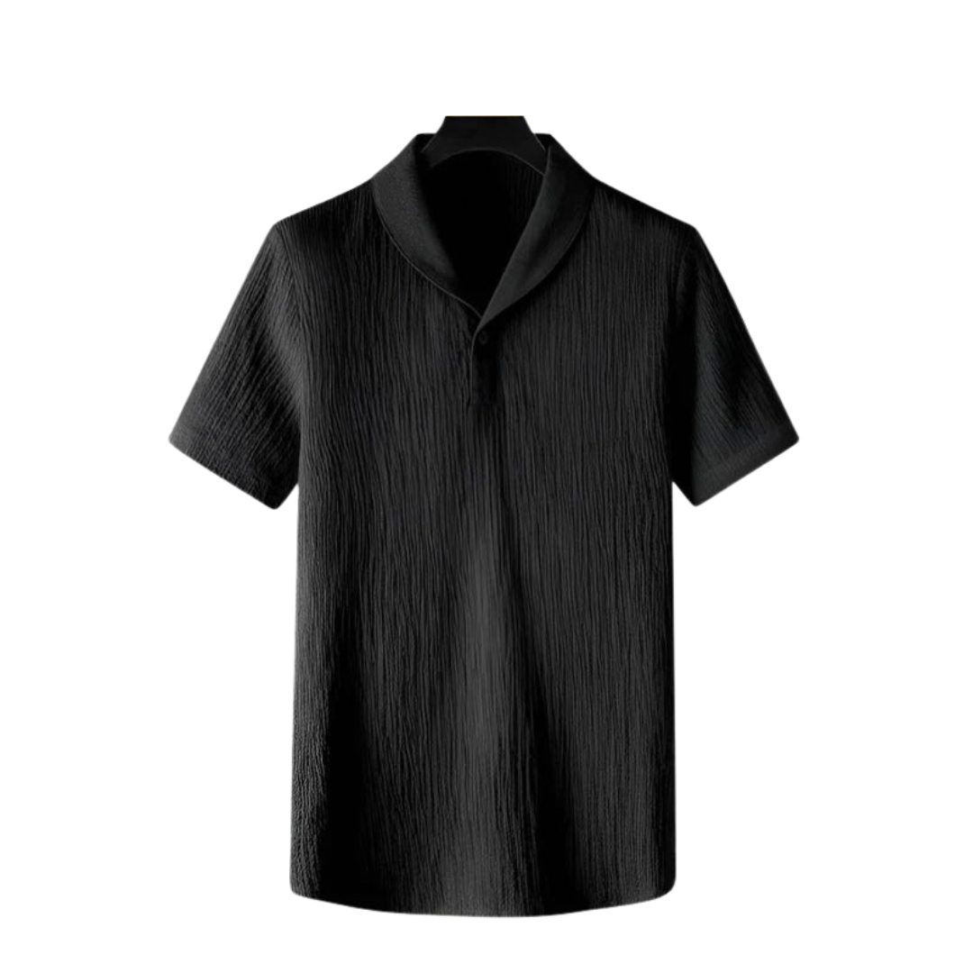 QUIET LUXURY COTTON POLO & PANTALON SET