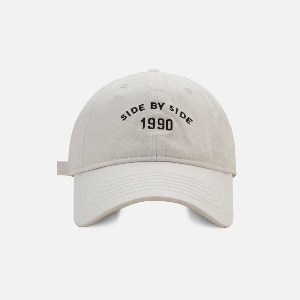 "SIDE BY SIDE" EMBROIDERY HAT