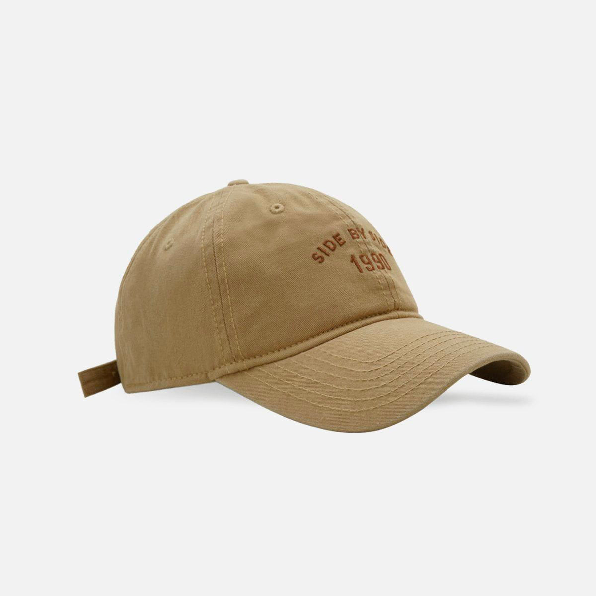 "SIDE BY SIDE" EMBROIDERY HAT