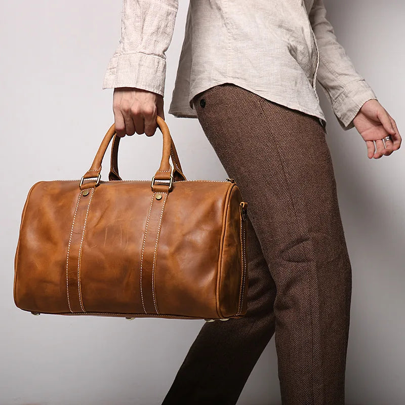 QUIET LUXURY ROMA DUFFLE BAG – MEN’S COLLECTION