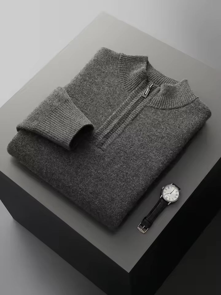 OLD MONEY MERINO WOOL TRACKSUIT – ZIP UP